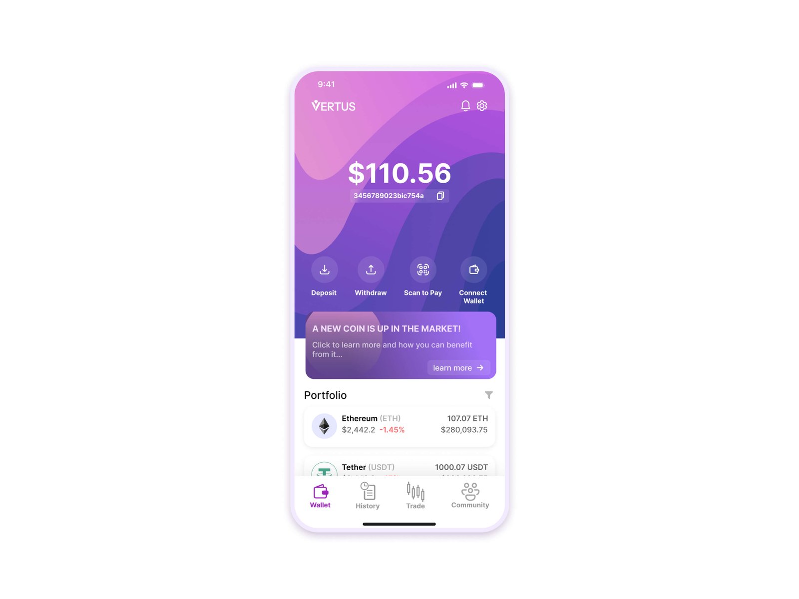 Cryto Trading App